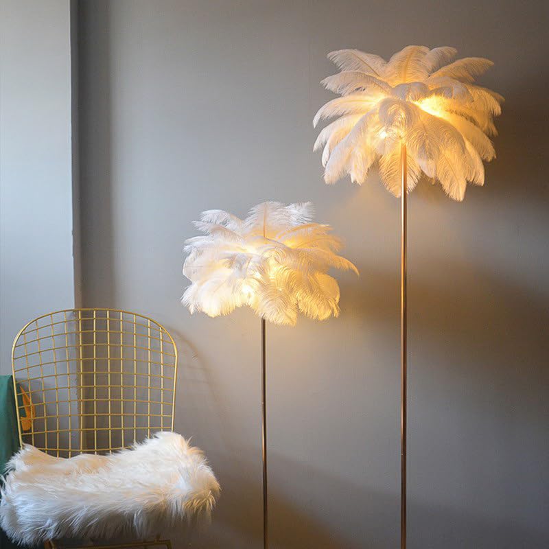 Feather Lamp