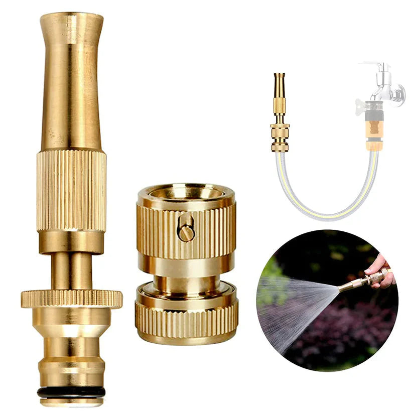 Brass Water Spray Nozzle - Heavy Duty Pressure Washer